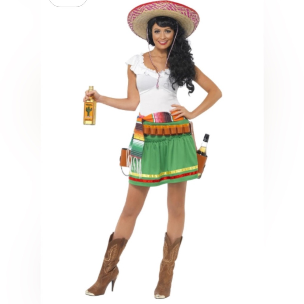 NWT Costume Tequila “Shooter Girl” Adult Womens Halloween in Packaging SZ Small